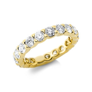 Infinity Memoire Ring  18kt Gelbgold mit 2,85ct Diamanten