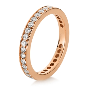 Infinity Memoire Ring  18kt Rotgold mit 0,75ct Diamanten