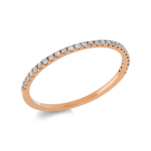 Infinity Memoire Ring  18kt Gelbgold mit 0,13ct Diamanten