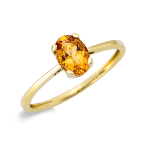 Fashion Farbstein Ring   18kt Gelbgold 