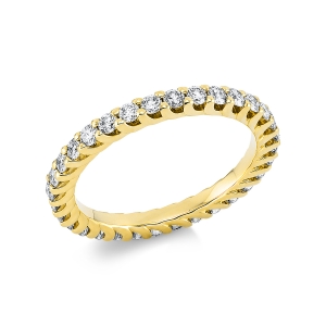 Infinity Memoire Ring  18kt Gelbgold mit 1,00ct Diamanten