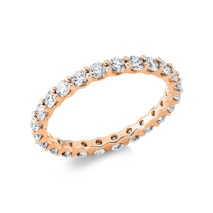 Infinity Memoire Ring  18kt Rotgold mit 1,18ct Diamanten