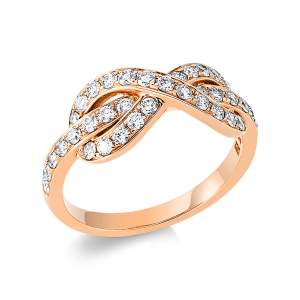 Ring 18 kt RG Infinity