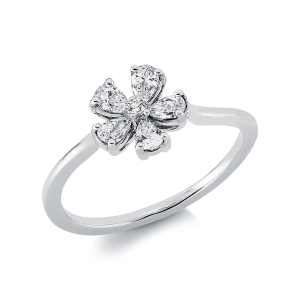 Ring 18 kt GG Blume