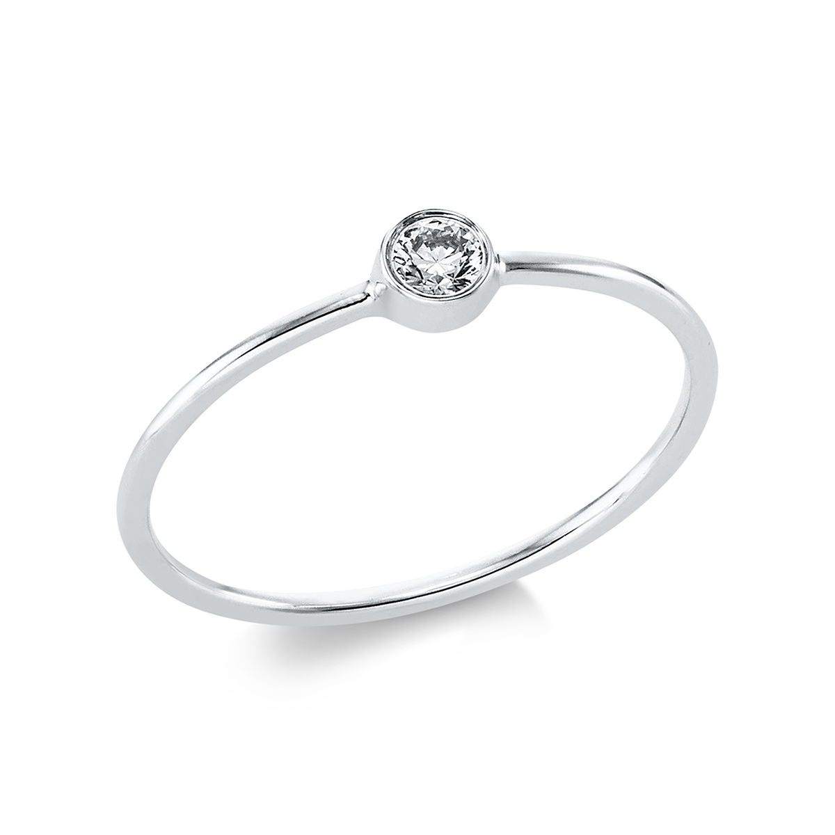 Ring Zarge 18 kt WG