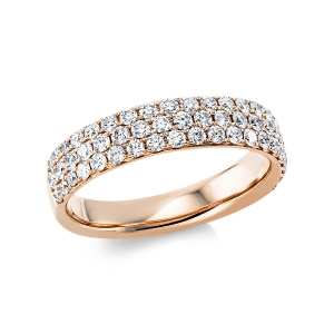 Pavé Ring  18kt Gelbgold mit 0,90ct Diamanten