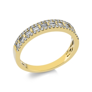 Ring  18kt Gelbgold mit 0,38ct Diamanten