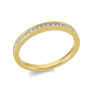 Ring  18kt Gelbgold mit 0,32ct Diamanten