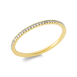 Infinity Memoire Ring  18kt Gelbgold mit 0,23ct Diamanten