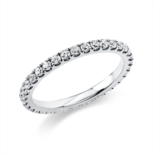 Infinity Memoire Ring  14kt Gelbgold mit 0,68ct Diamanten