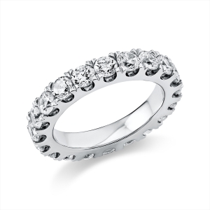 Infinity Memoire Ring  14kt Gelbgold mit 2,76ct Diamanten