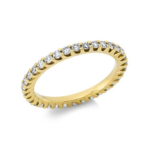 Infinity Memoire Ring  18kt Gelbgold mit 0,78ct Diamanten