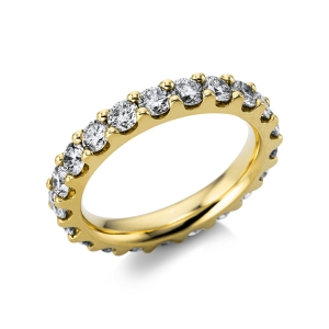 Infinity Memoire Ring  18kt Gelbgold mit 2,49ct Diamanten