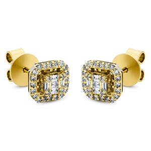 Ohrstecker  18kt Gelbgold mit 0,22ct Diamanten