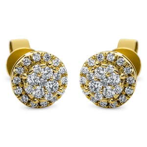 Ohrstecker  18kt Gelbgold mit 0,45ct Diamanten