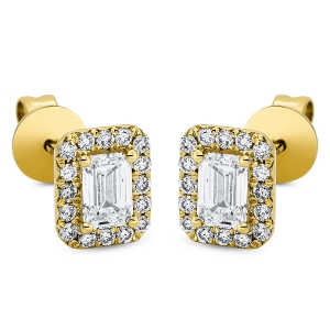 Ohrstecker  18kt Gelbgold mit 0,65ct Diamanten