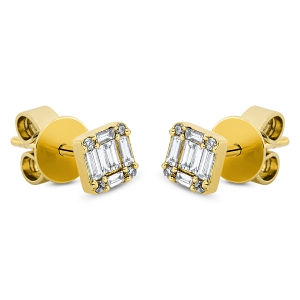 Ohrstecker  18kt Gelbgold mit 0,26ct Diamanten