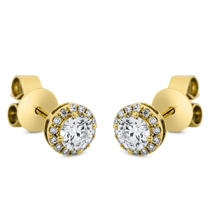 Ohrstecker  18kt Gelbgold mit 0,55ct Diamanten