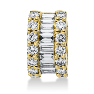 Anhänger  18kt Gelbgold mit 0,33ct Diamanten