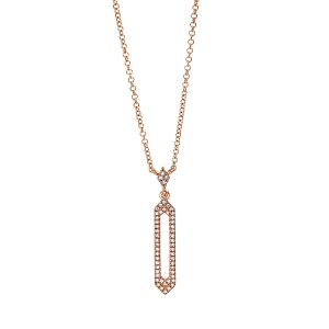 Collier 18 kt RG