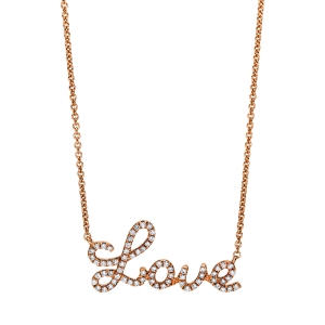 Collier 18 kt GG lov