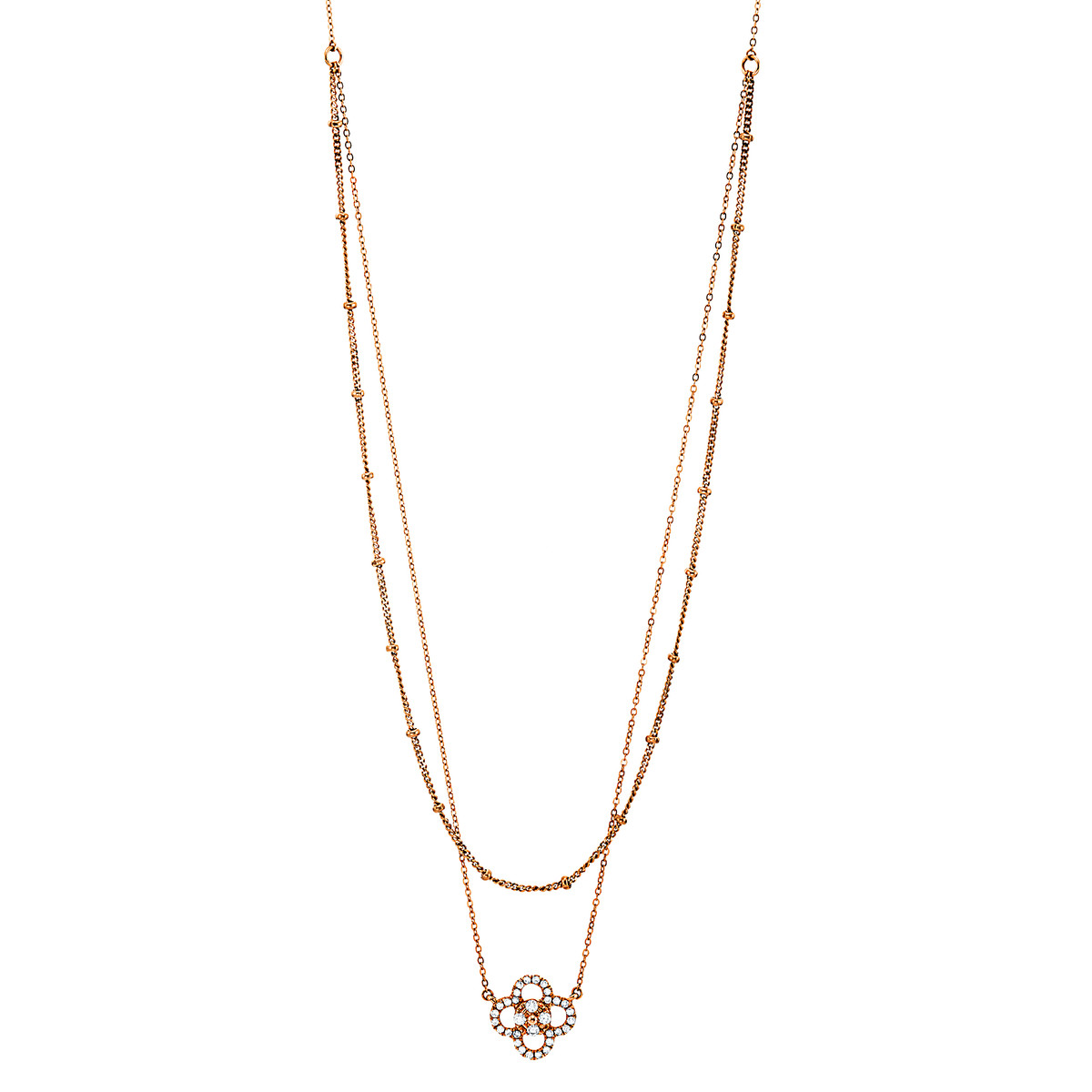 Collier 14 kt RG