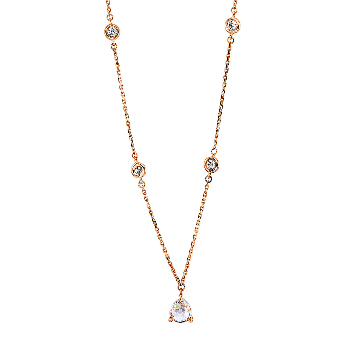 Collier 18 kt RG