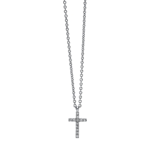 Collier 18 kt GG Kreuz