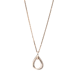 Collier 18 kt RG, mit Öse