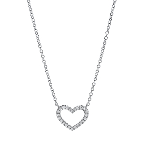 Collier 18 kt GG Herz