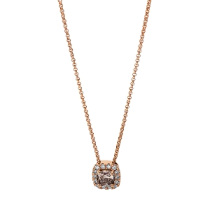 Collier  18kt Rotgold mit 0,70ct Diamanten