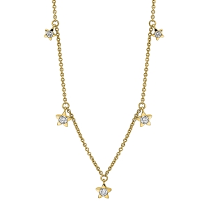 Collier 18 kt GG Stern