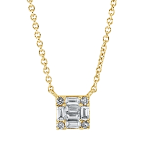 Collier  18kt Gelbgold mit ZÖ 41 cm + 43 cm mit 0,12ct Diamanten