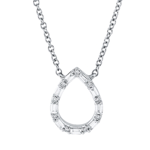 Collier 18 kt GG Tropfen