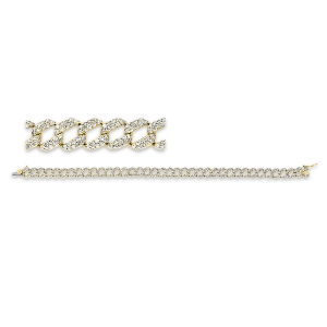 Armband  18kt Gelbgold mit 3,25ct Diamanten