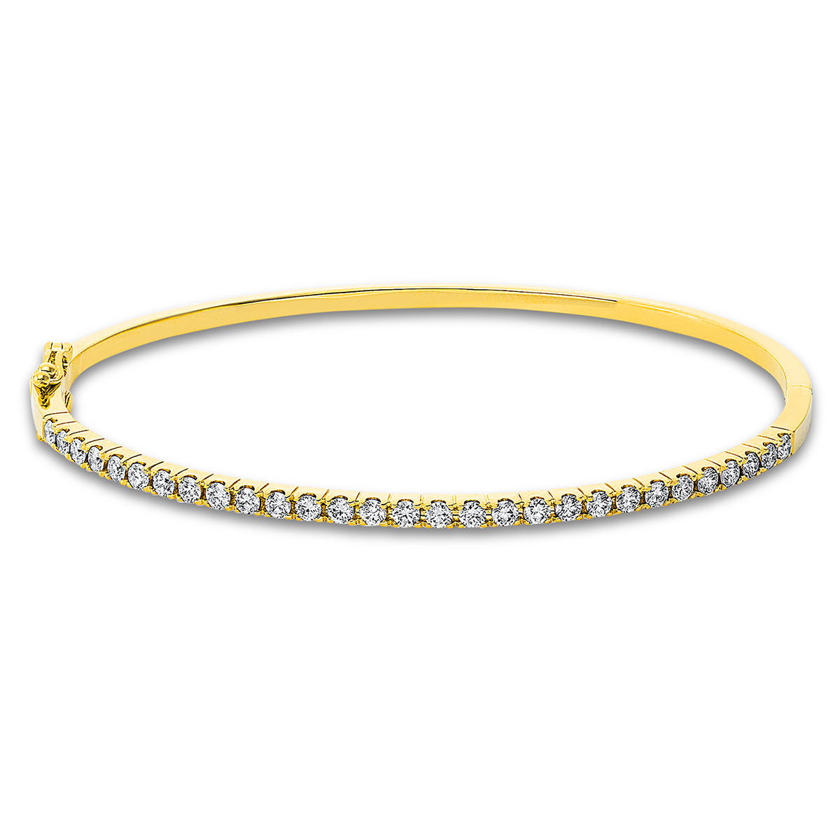 Armreif  18kt Gelbgold mit 0,97ct Diamanten