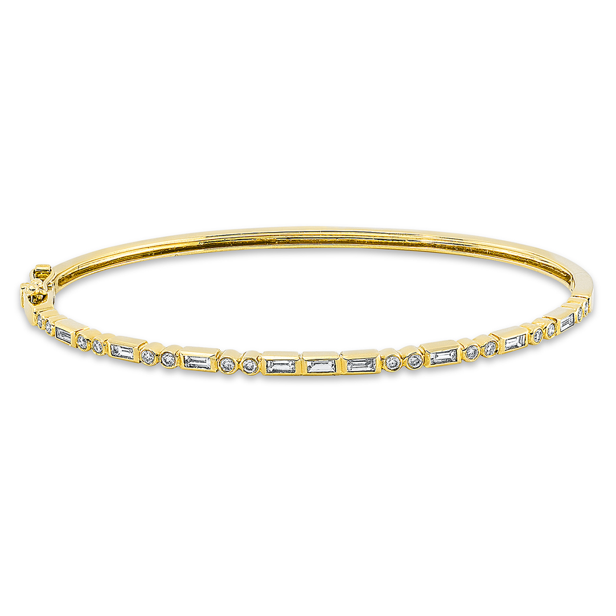 Armreif  18kt Gelbgold mit 0,62ct Diamanten