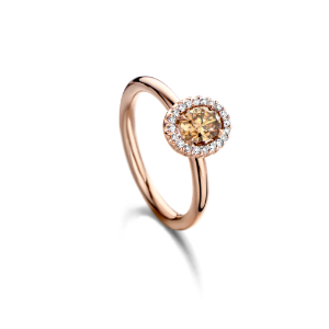 Bild von Bloch Wed-Fit Ring 18K Rosegold mit Diamanten