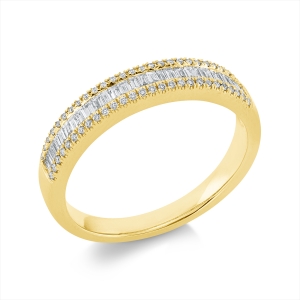 Ring  18kt Gelbgold mit 0,31ct Diamanten