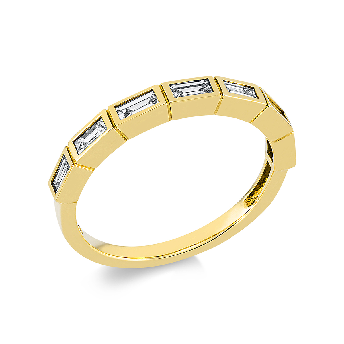 Ring  18kt Gelbgold mit 0,43ct Diamanten