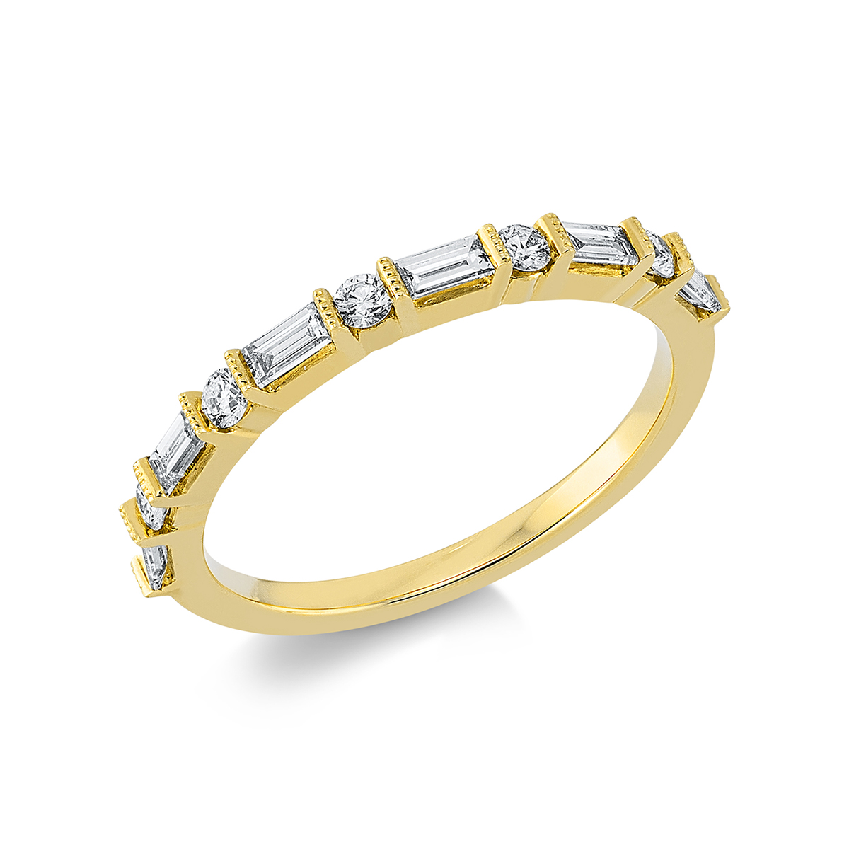 Ring  18kt Gelbgold mit 0,43ct Diamanten