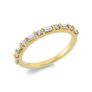 Ring  18kt Gelbgold mit 0,43ct Diamanten