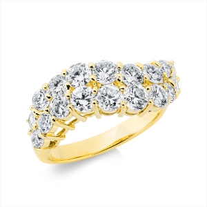 Ring  18kt Gelbgold mit 2,00ct Diamanten