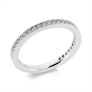 Infinity Memoire Ring  18kt Weißgold mit 0,26ct Diamanten