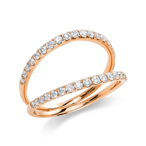 Ring  18kt Gelbgold mit 0,63ct Diamanten