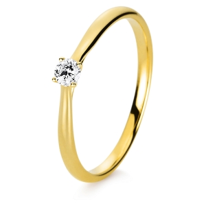 Infinity Memoire Ring  18kt Gelbgold mit 1,00ct Diamanten