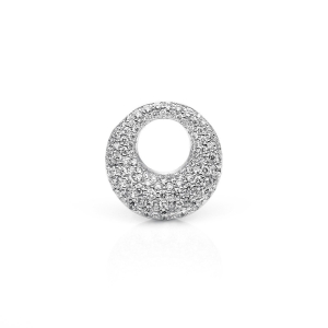 Pavé Anhänger  18kt Weißgold mit 1,27ct Diamanten