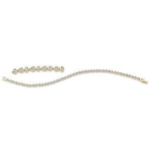 Armband Zarge 18kt Gelbgold mit 1,83ct Diamanten