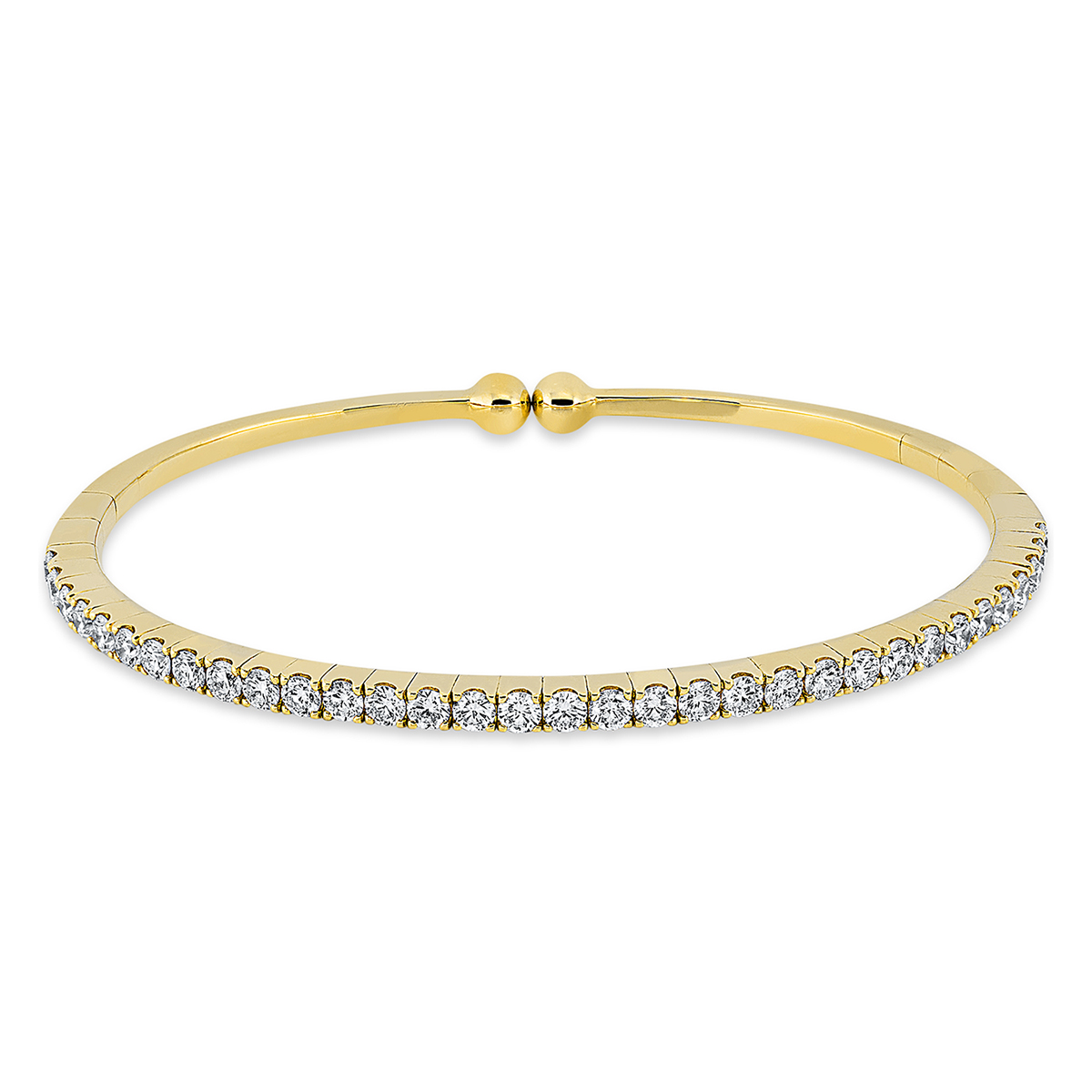 Armreif  18kt Gelbgold mit 2,04ct Diamanten