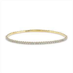 Armreif  18kt Gelbgold mit 1,02ct Diamanten